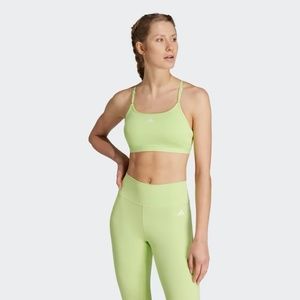 NWT Adidas aeroreact light support sports bra - sz Small